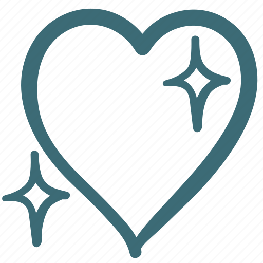 Doodle, favorite, heart, like, love icon - Download on Iconfinder