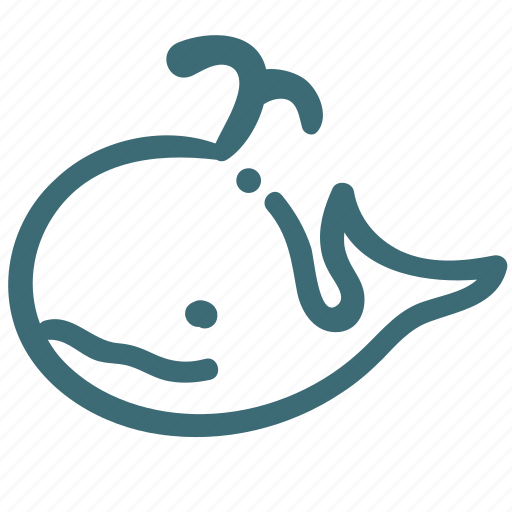 Animal, avatar, basic, doodle, whale icon - Download on Iconfinder