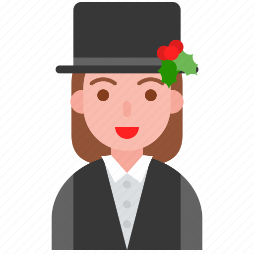 Christmas, fashion, hat, mistletoe, party, suit, wear icon - Download on Iconfinder