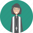 avatar, career, character, female, lecturer, pastor, profession
