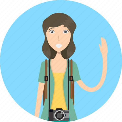Avatar, career, character, face, female, photographer, profession icon - Download on Iconfinder