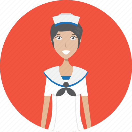 Avatar, career, character, face, female, profession, sailor icon - Download on Iconfinder
