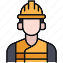avatar, builder, job, man, profession