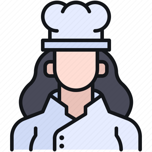 Avatar, chef, girl, profession, woman icon - Download on Iconfinder