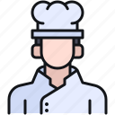 avatar, chef, man, person, profession