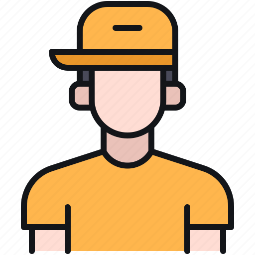 Avatar, cap, hat, man, person icon - Download on Iconfinder