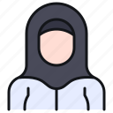 avatar, girl, hijab, islam, woman