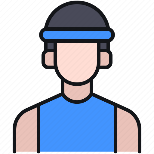 Avatar, man, run, running, sport icon - Download on Iconfinder