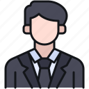 avatar, business, man, person, user 