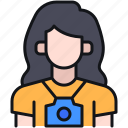 avatar, camera, girl, photography, woman