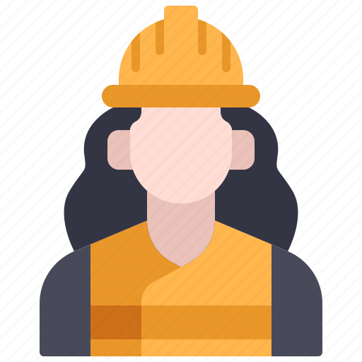 Avatar, builder, girl, profession, woman icon - Download on Iconfinder