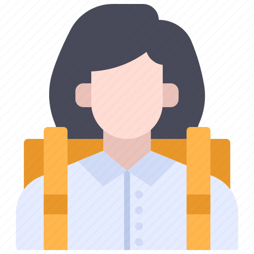 Avatar, bag, delivery, girl, profession icon - Download on Iconfinder
