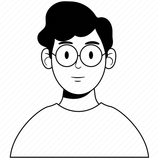 Man, glasses, avatar icon - Download on Iconfinder