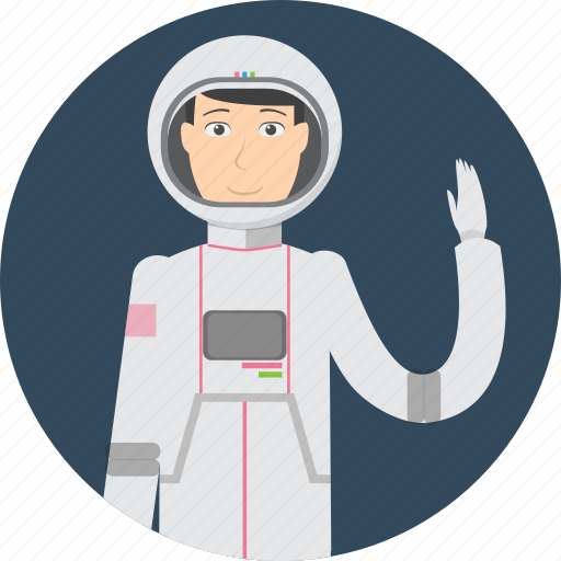 Astronout, avatar, career, character, face, male, profession icon - Download on Iconfinder