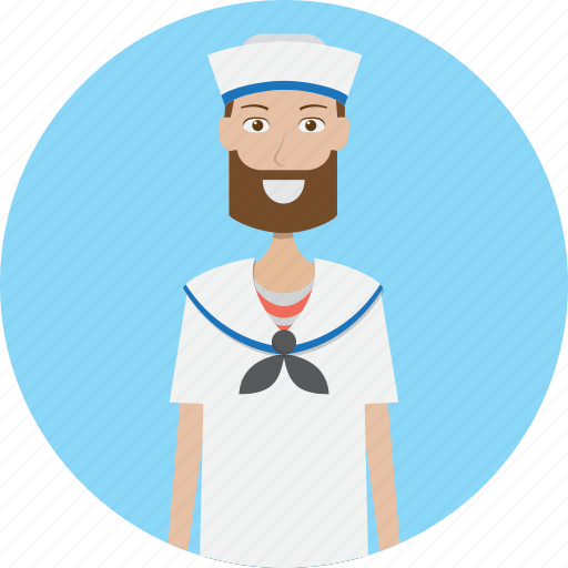 Avatar, career, character, face, male, profession, sailor icon - Download on Iconfinder