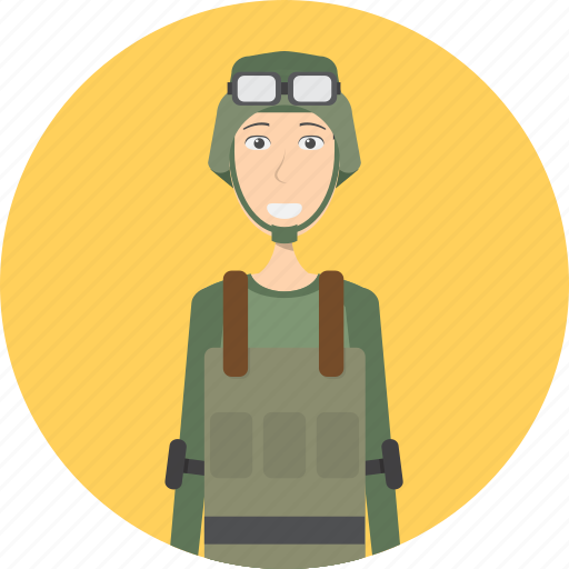 Avatar, career, character, face, male, profession, soldier icon - Download on Iconfinder