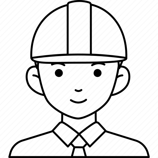 Engineering, man, labor, avatar, user, person, necktie icon - Download on Iconfinder