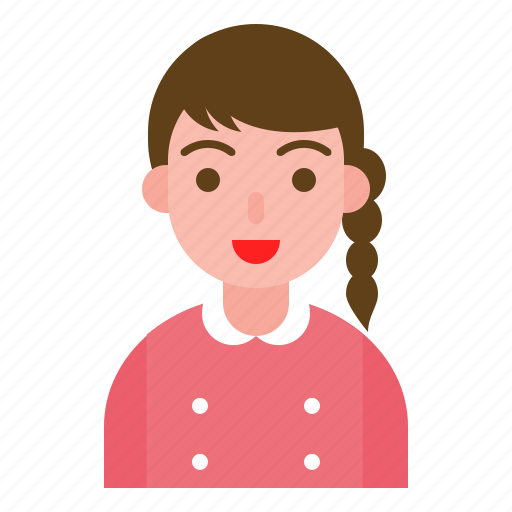 Avatar, college, girl, kid, student icon - Download on Iconfinder
