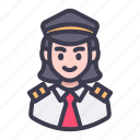 avatar, character, job, professions, person, female, pilot, plane, flight