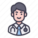 avatar, character, job, professions, person, male, doctor, medical, health