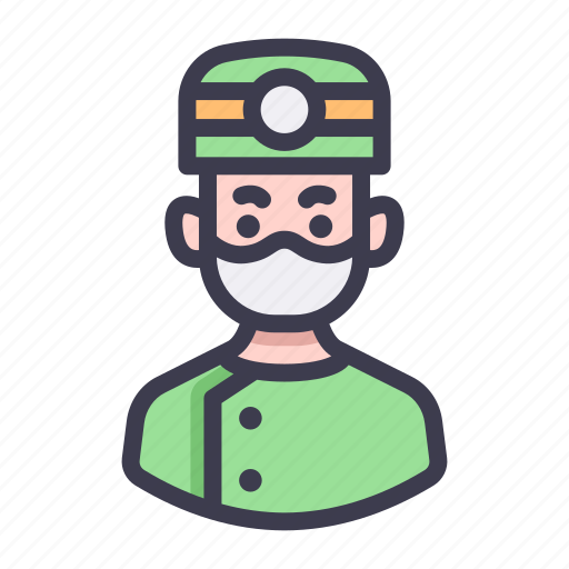 Avatar, character, job, professions, male, nurse, medical icon - Download on Iconfinder