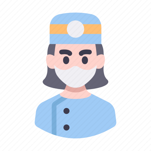 Avatar, character, job, professions, person, female, nurse icon - Download on Iconfinder
