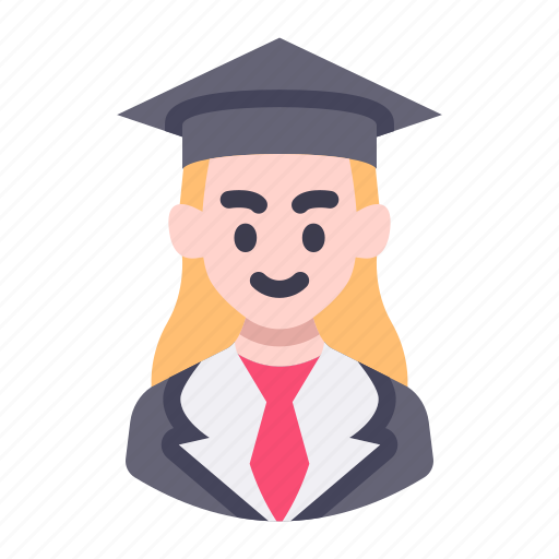 Avatar, character, job, professions, female, student, school icon - Download on Iconfinder