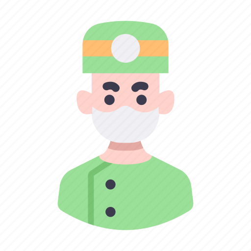 Avatar, character, job, professions, person, male, nurse icon - Download on Iconfinder