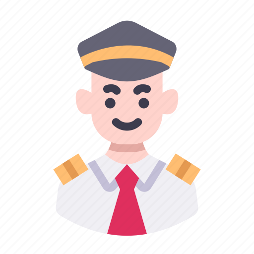 Avatar, character, job, professions, person, male, pilot icon - Download on Iconfinder