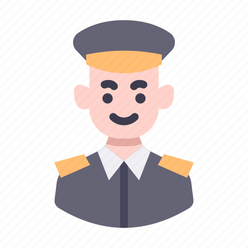 Avatar, character, job, professions, person, male, police icon - Download on Iconfinder