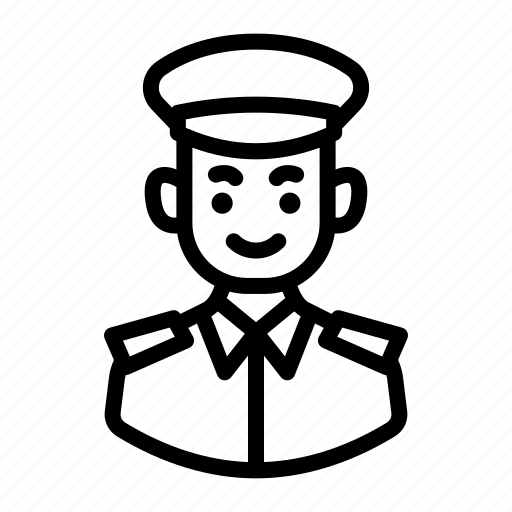 Avatar, character, job, professions, people, male, police icon - Download on Iconfinder