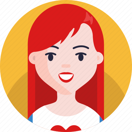 Female, girl, female avatar, woman, avatar icon - Download on Iconfinder