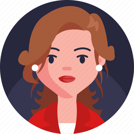 Woman, avatar, female, user, face, person icon - Download on Iconfinder