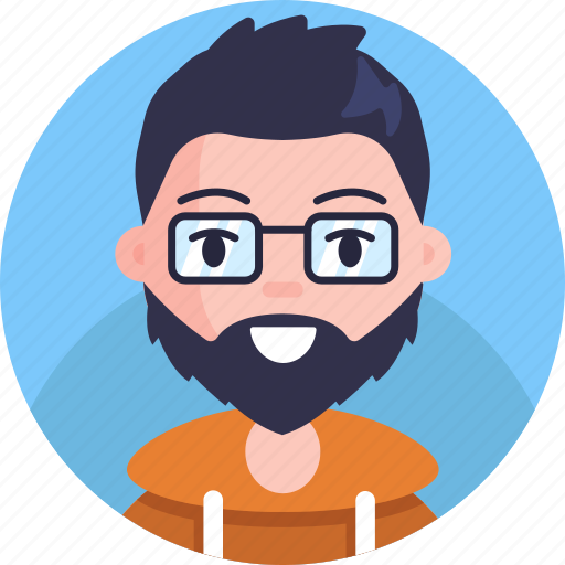 Male, beard, face, man, avatar icon - Download on Iconfinder