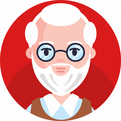 Old, avatar, male, man, person, face icon - Download on Iconfinder