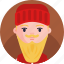 male, beard, profile, man, avatar 