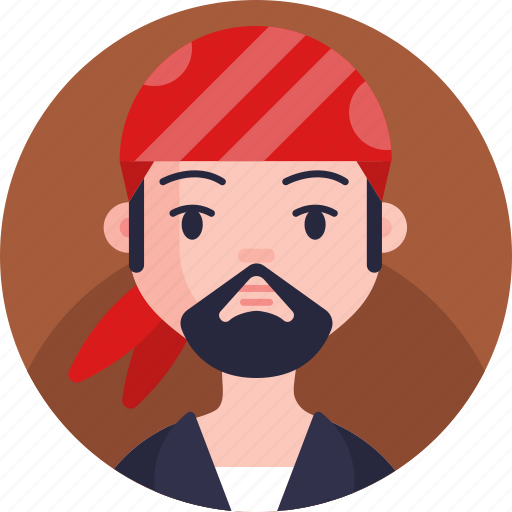 Boy, avatar, man, pirate, profile, face icon - Download on Iconfinder
