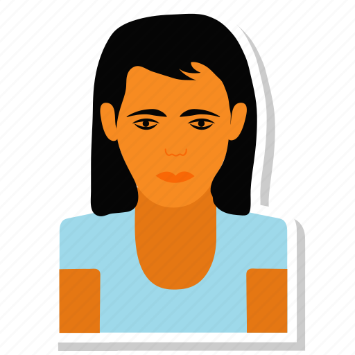 Avatar, female, hair, woman icon - Download on Iconfinder