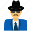 avatar, business man, man, person, profile, user, young 