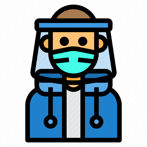 Avatar, hoodie, man, mask, profile icon - Download on Iconfinder
