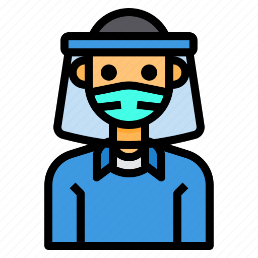 Avatar, man, mask, profile, shirt icon - Download on Iconfinder