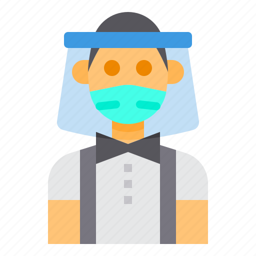Avatar, bow, man, mask, mustaches, profile, tie icon - Download on Iconfinder