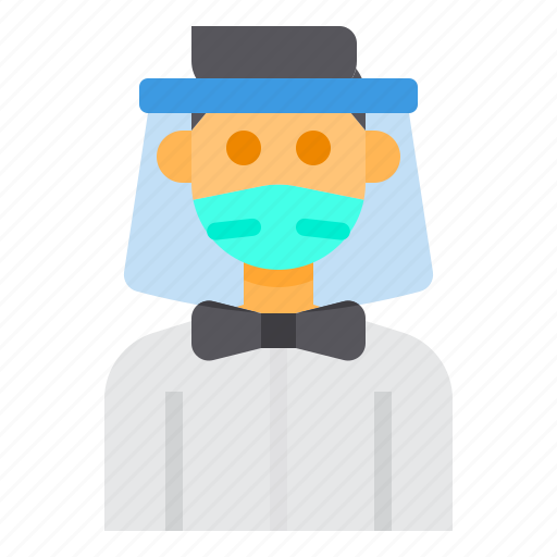 Avatar, bow, man, mask, profile, tie icon - Download on Iconfinder