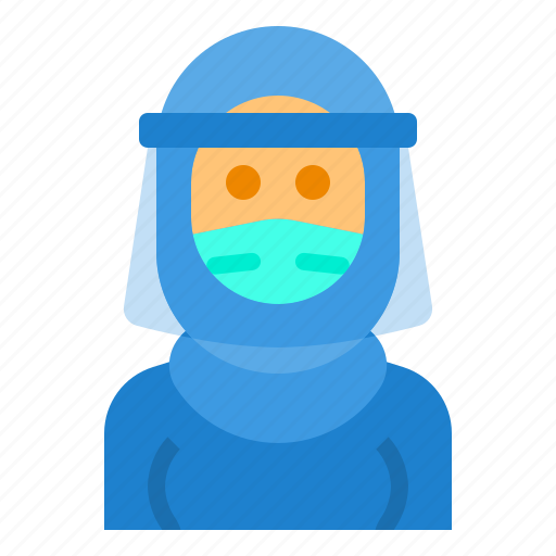 Avatar, mask, muslim, woman, women icon - Download on Iconfinder