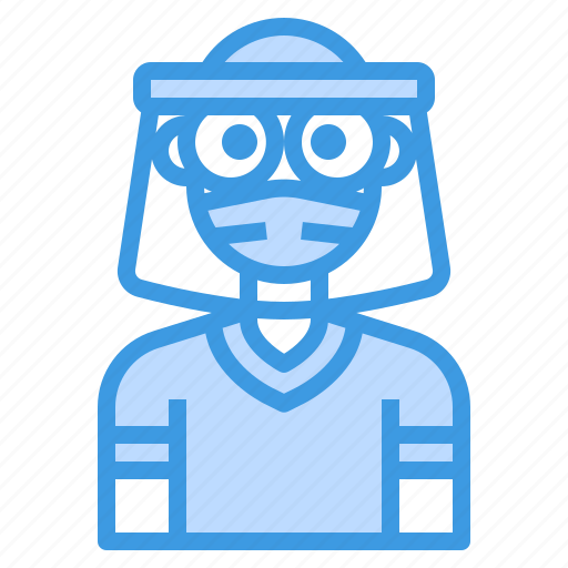 Avatar, bald, boy, man, mask, profile icon - Download on Iconfinder