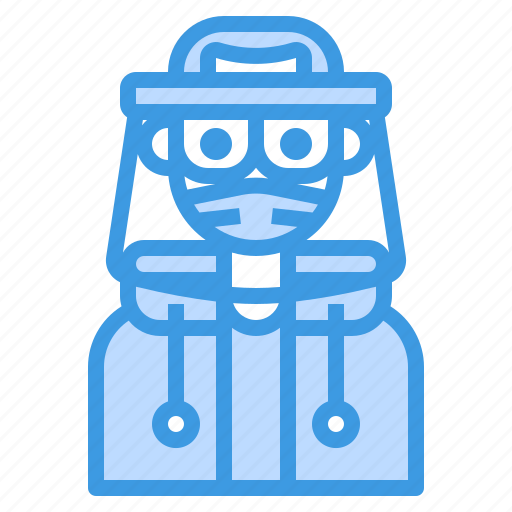Avatar, glasses, hoodie, man, mask, profile icon - Download on Iconfinder