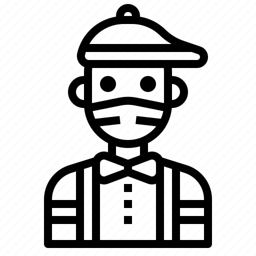 Avatar, hipster, man, mask, mustaches, profile icon - Download on Iconfinder