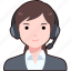 service, call, center, womaan, girl, avatar, user, person, people 
