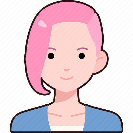 Avatar, user, woman, girl, person, people, pink icon - Download on Iconfinder