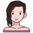 avatar, user, woman, girl, person, people, dreadlock, hair